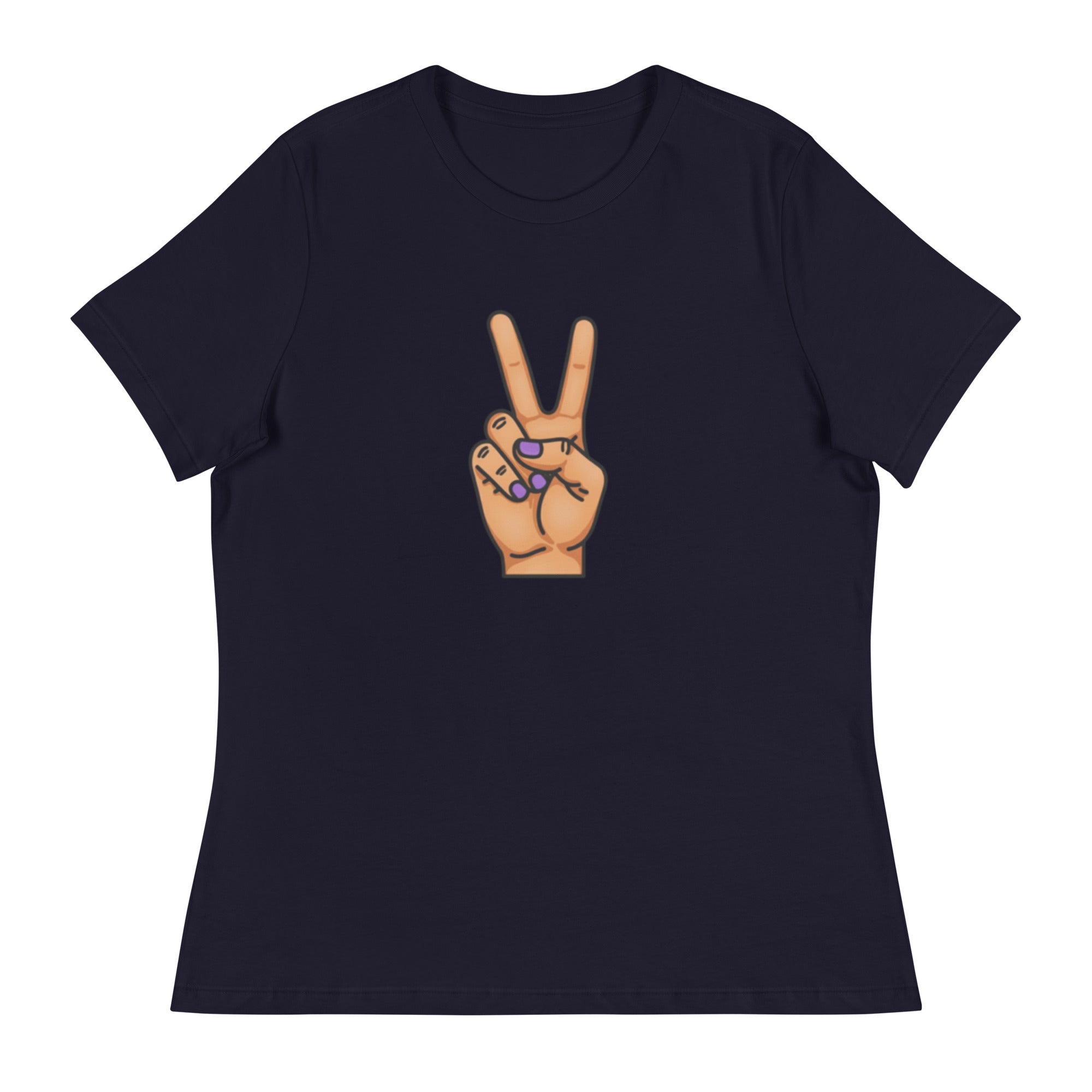 Peace Sign Relaxed T-Shirt