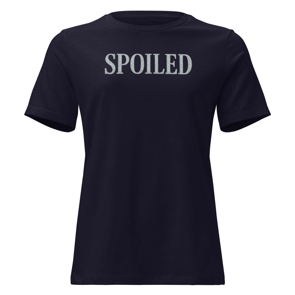 Spoiled Sparkling Diamond Relaxed T-Shirt