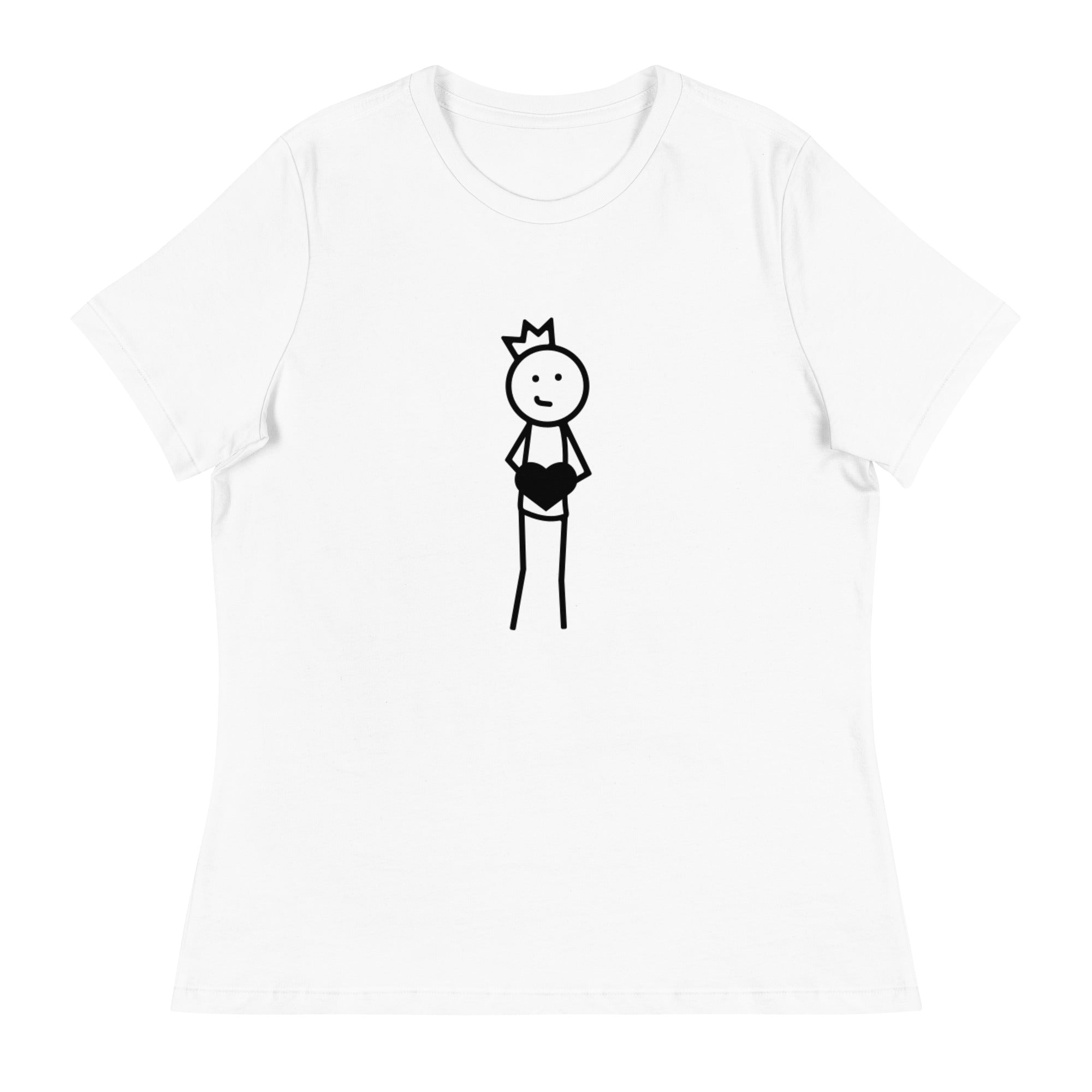 Queen of Hearts Women's Relaxed T-Shirt