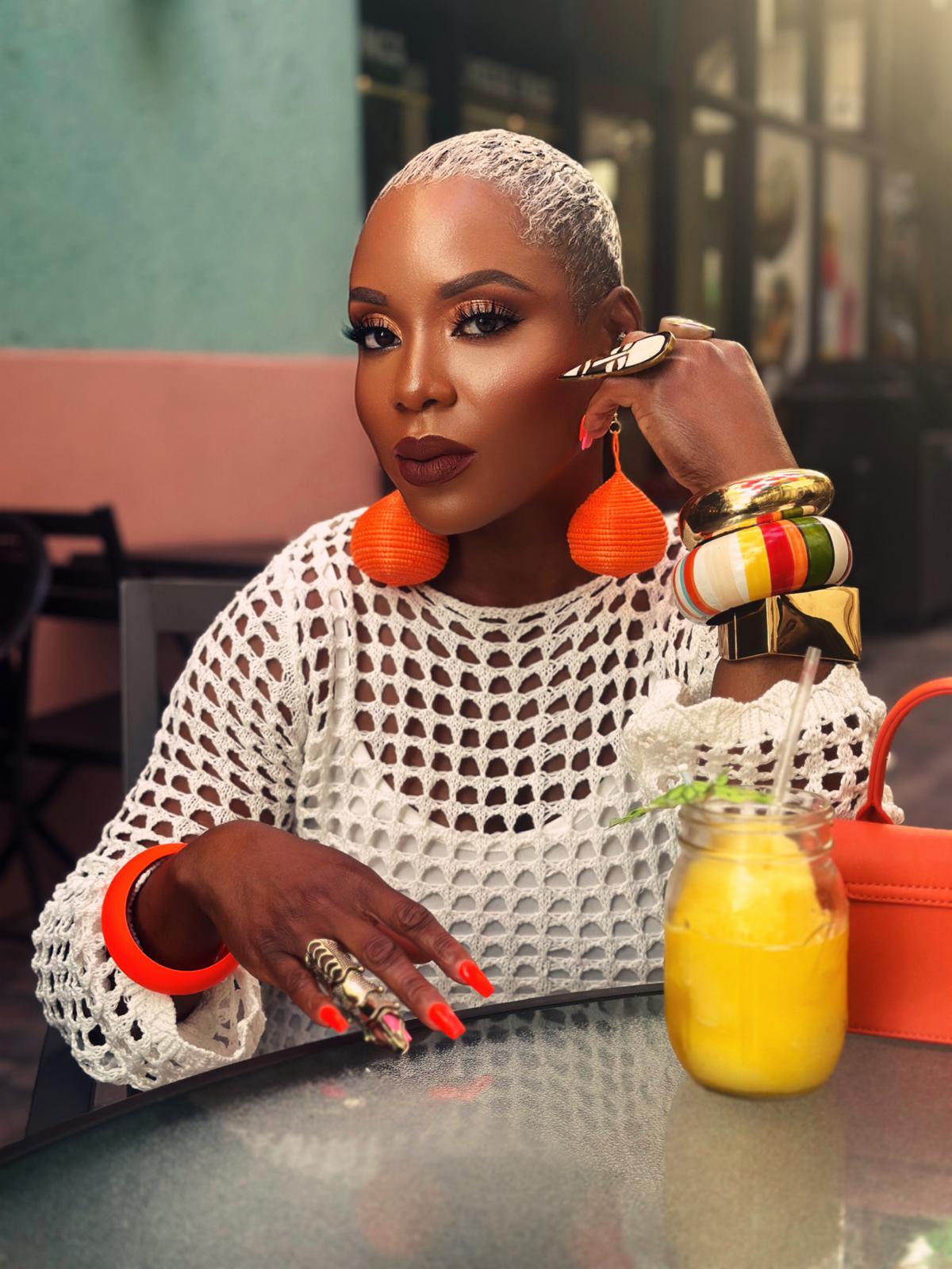 Kubwa Basket Drop Earrings