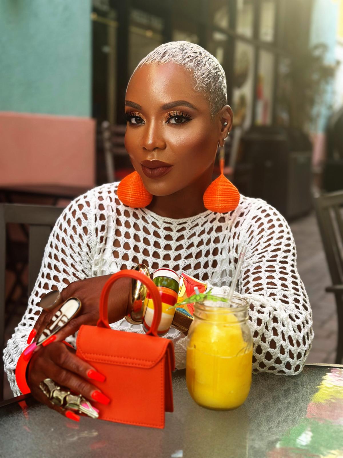Kubwa Basket Drop Earrings