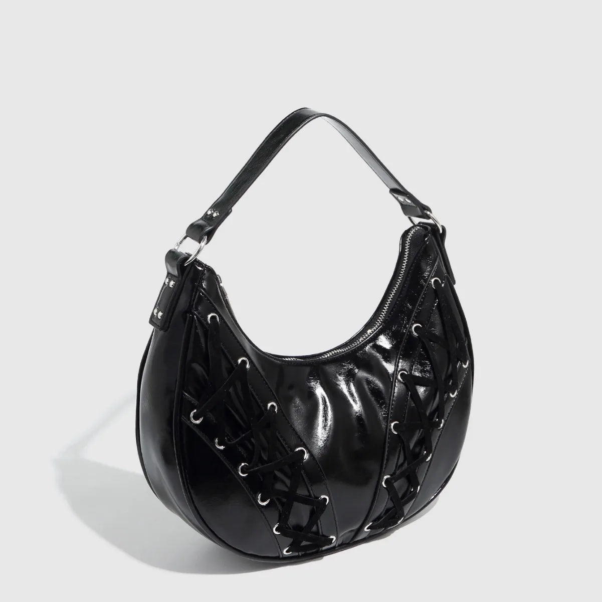 Xavera Half Moon Drawstring Bag