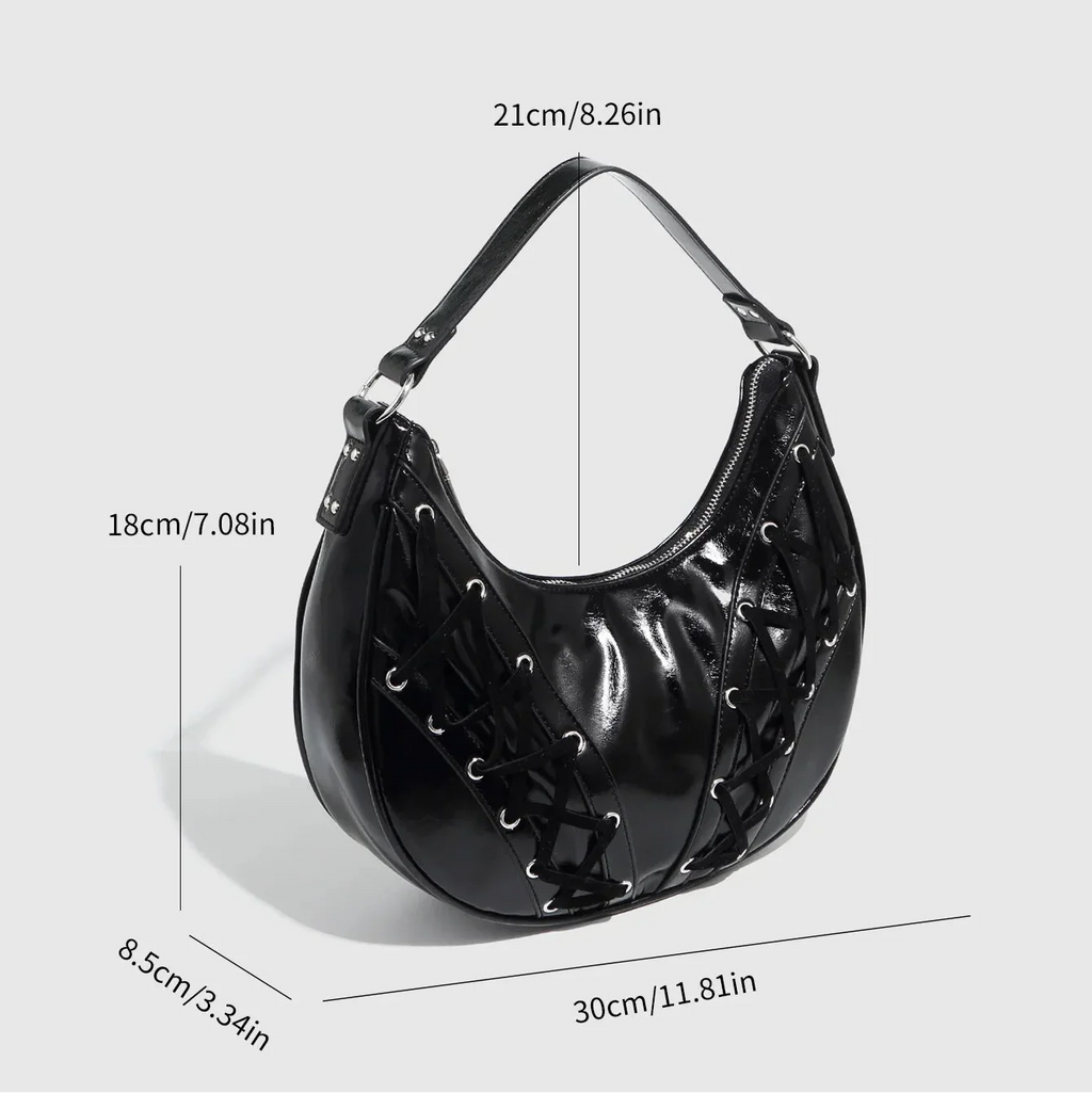 Xavera Half Moon Drawstring Bag