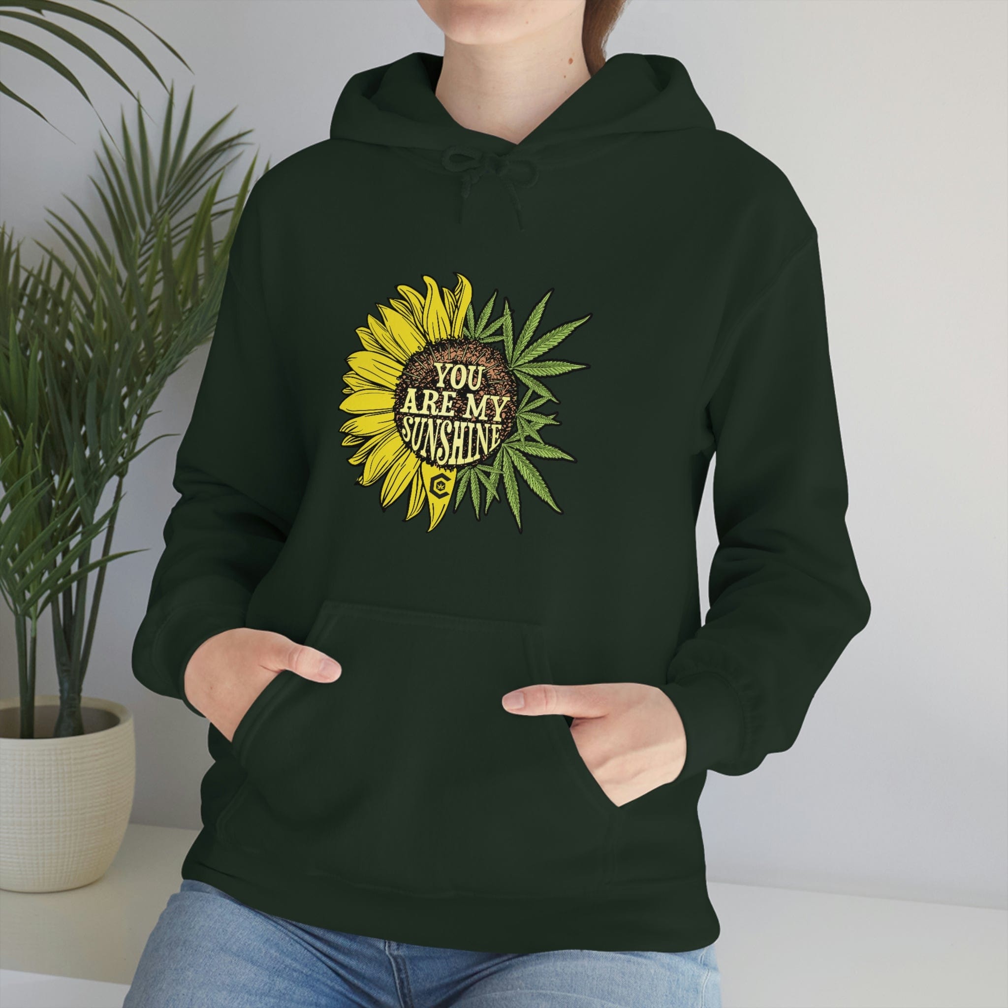 You Are My Sunshine Weed Hoodies