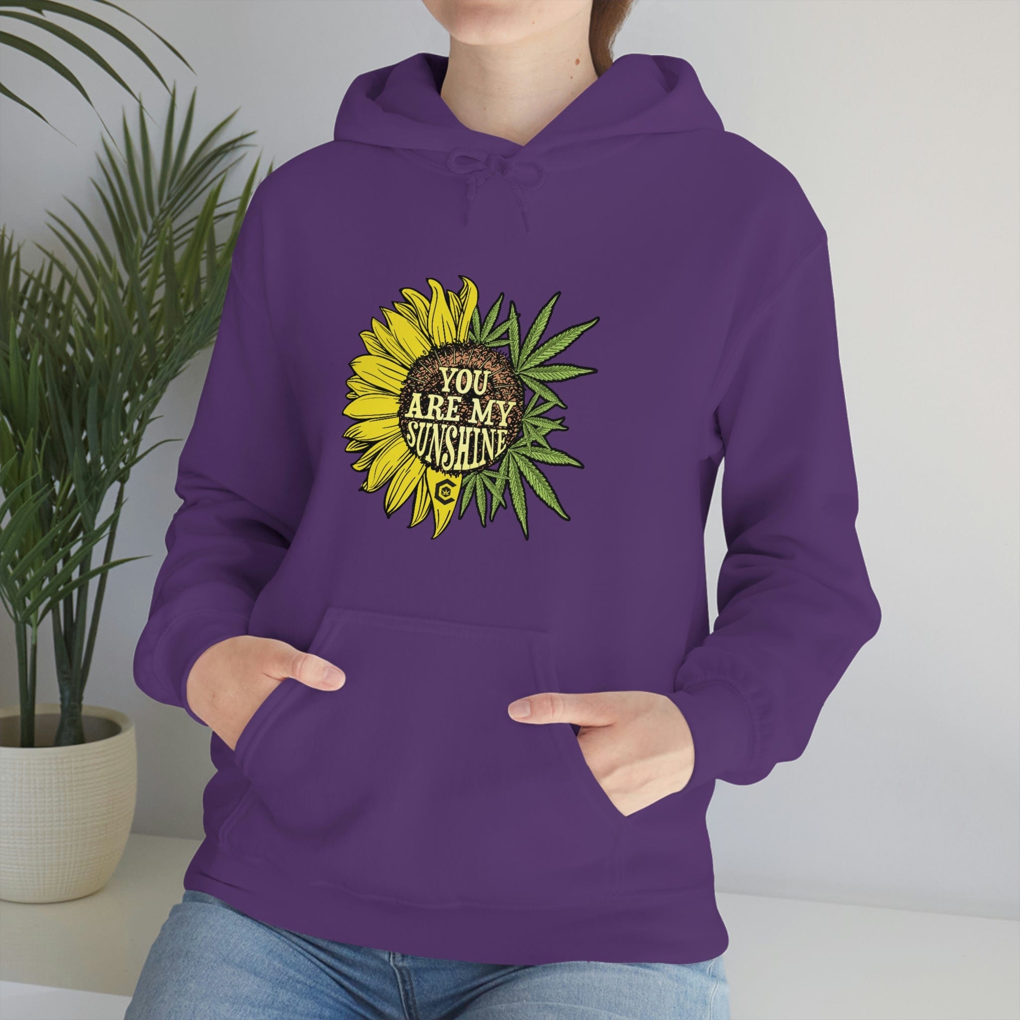 You Are My Sunshine Weed Hoodies