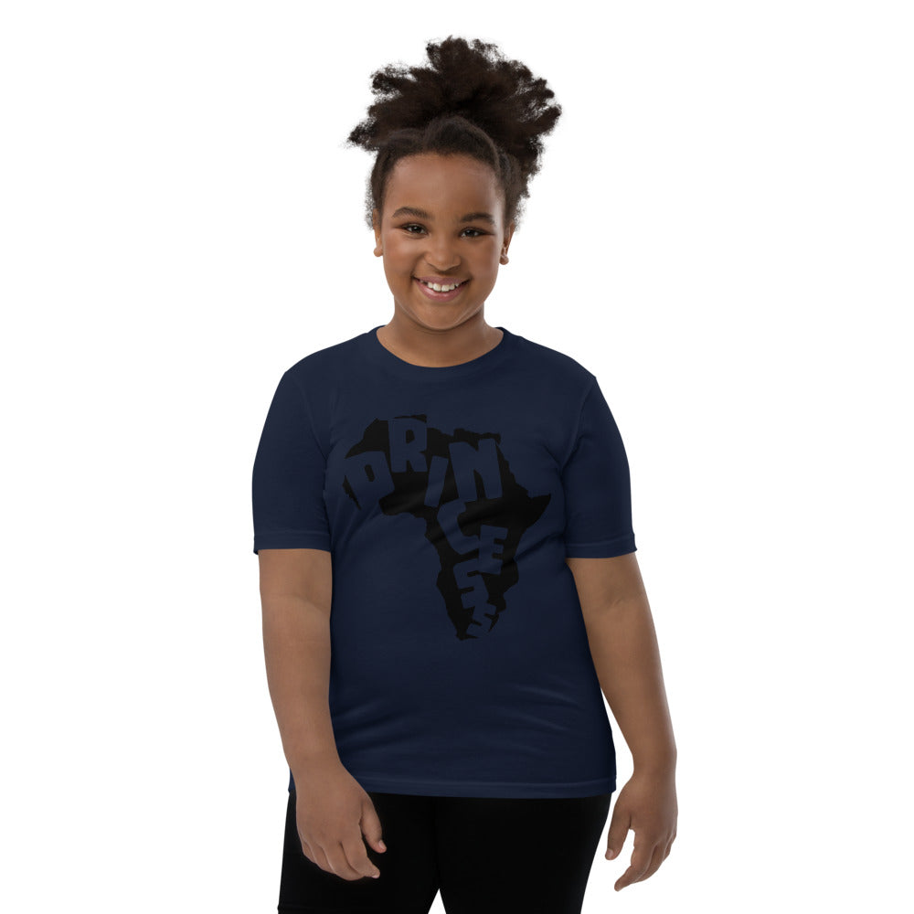African Princess Youth Short Sleeve T-Shirt