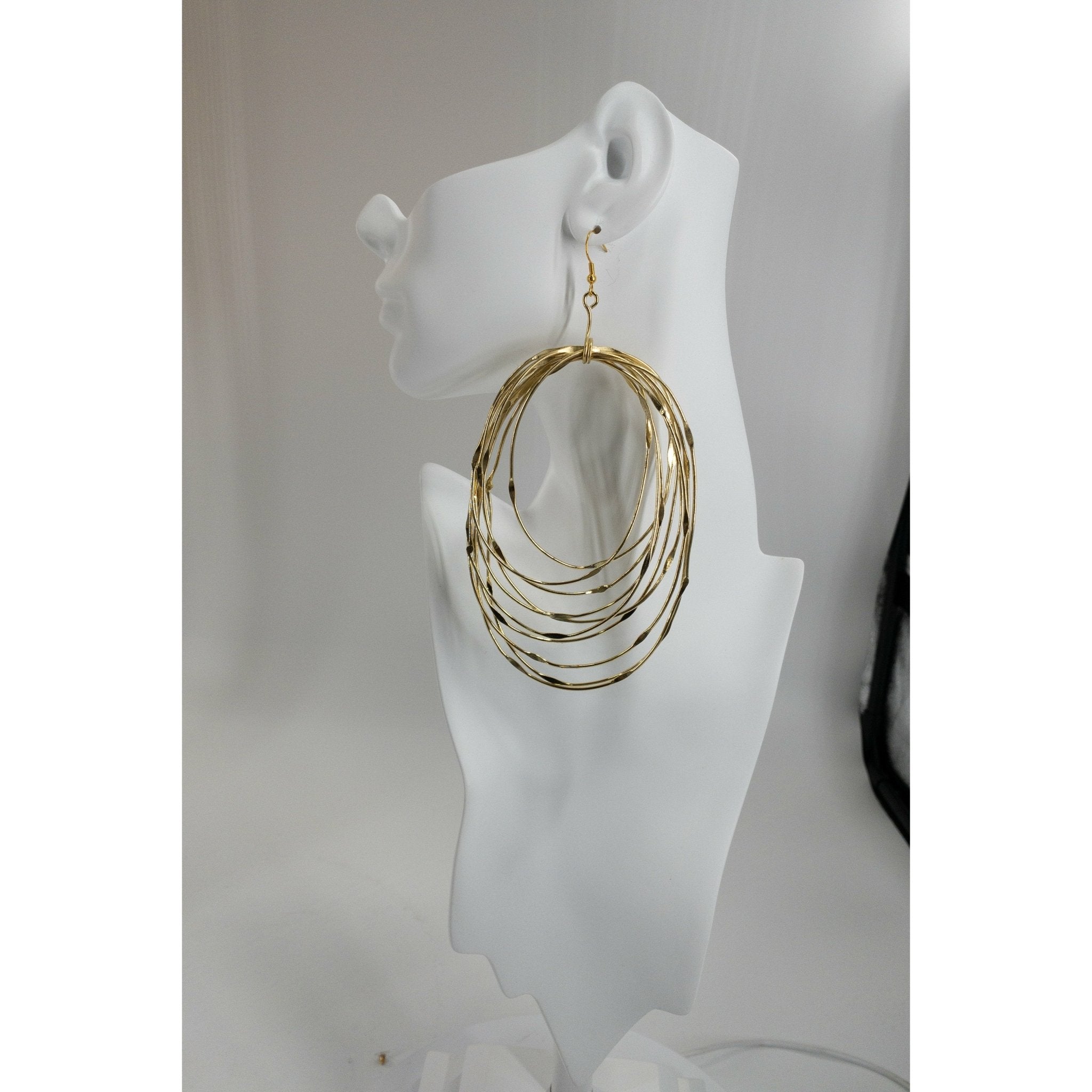 Zamunda Multi-loop Earrings