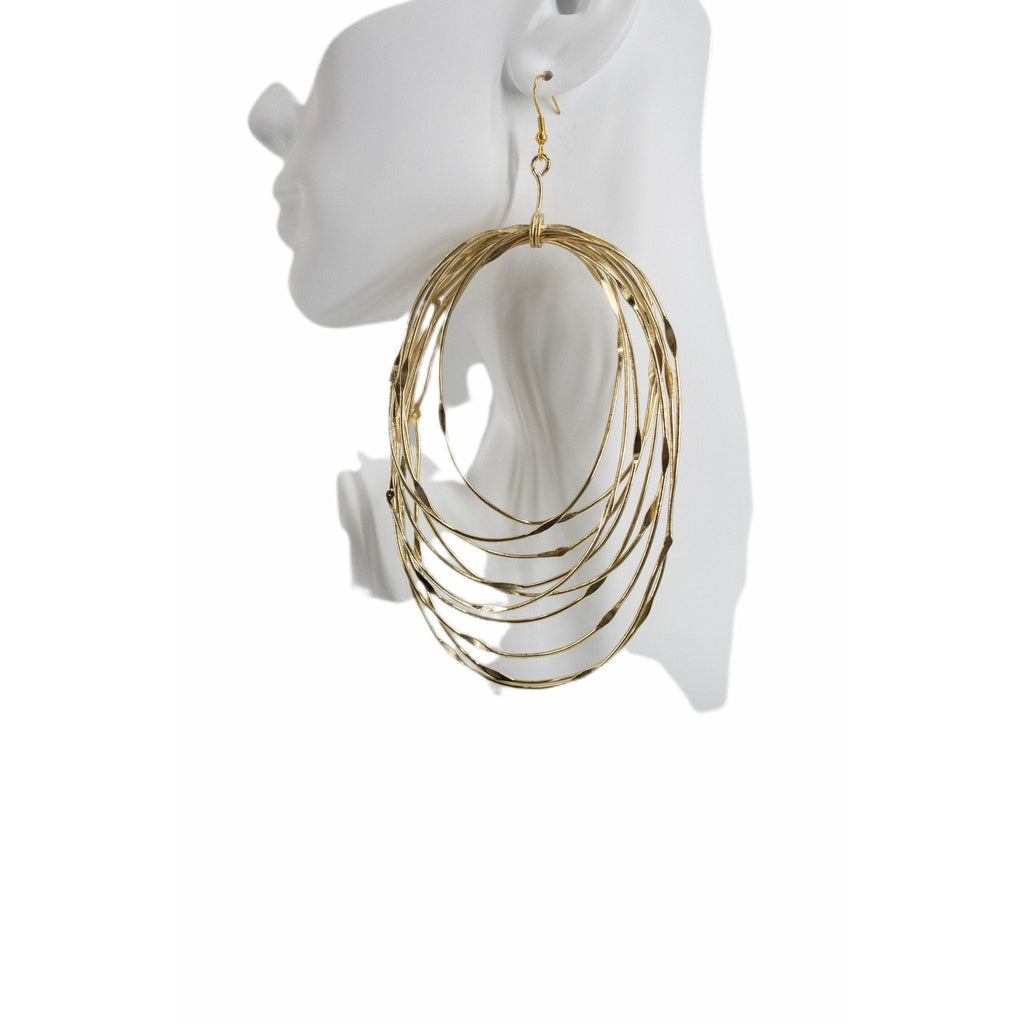 Zamunda Multi-loop Earrings