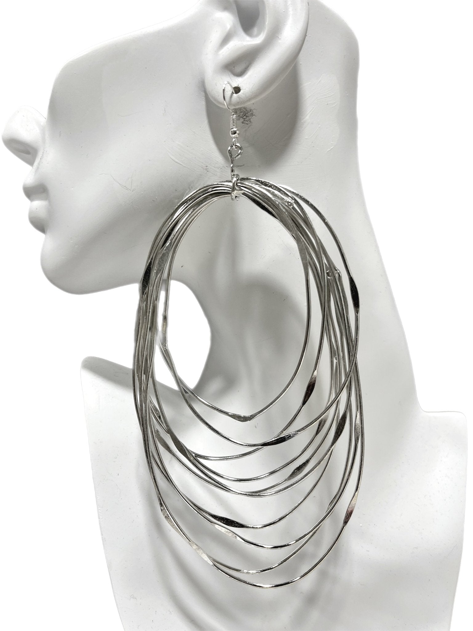 Zamunda Multi-loop Earrings