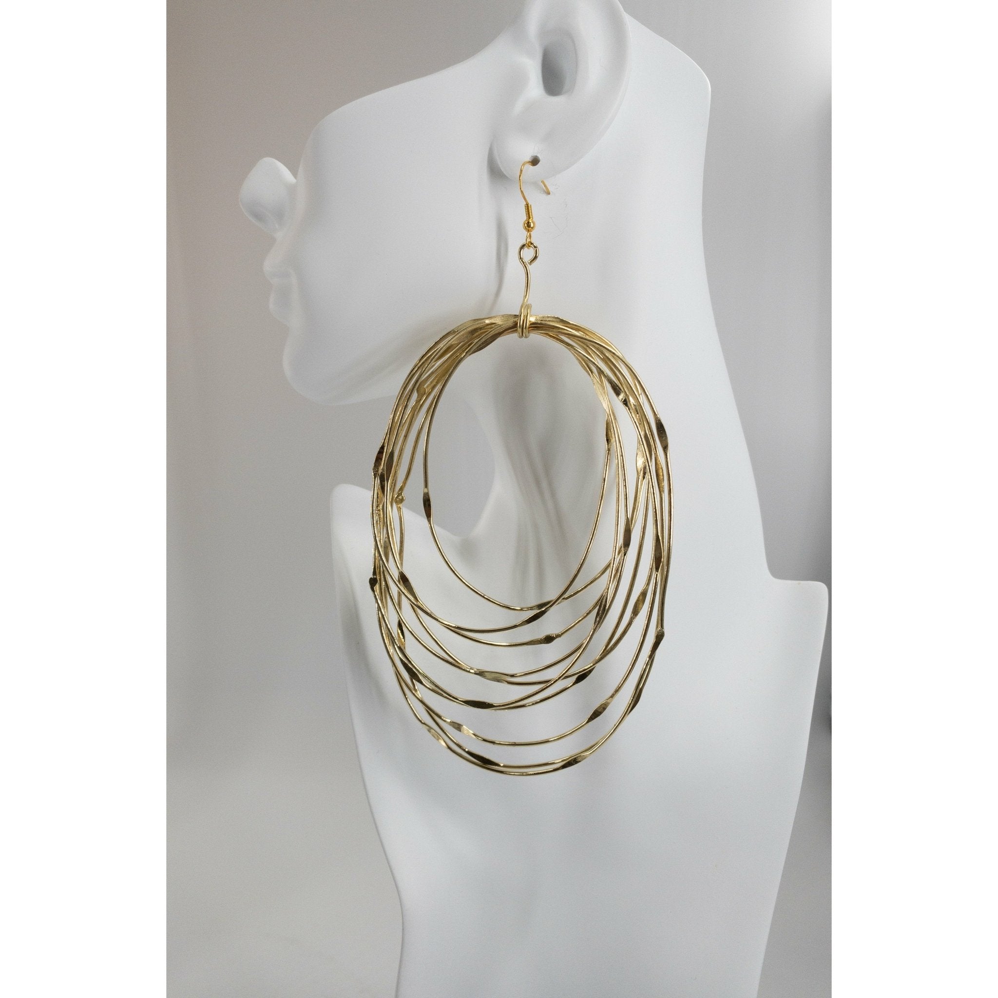 Zamunda Multi-loop Earrings