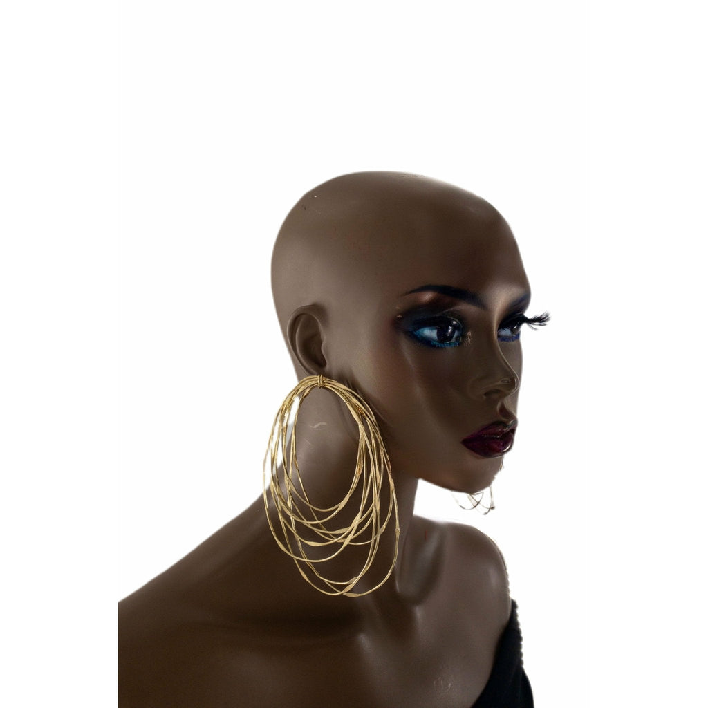 Zamunda Multi-loop Earrings