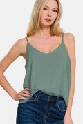 Shorts Trendsi Zenana Layered Cami Women's Everyday Tank Top Soft & Comfy