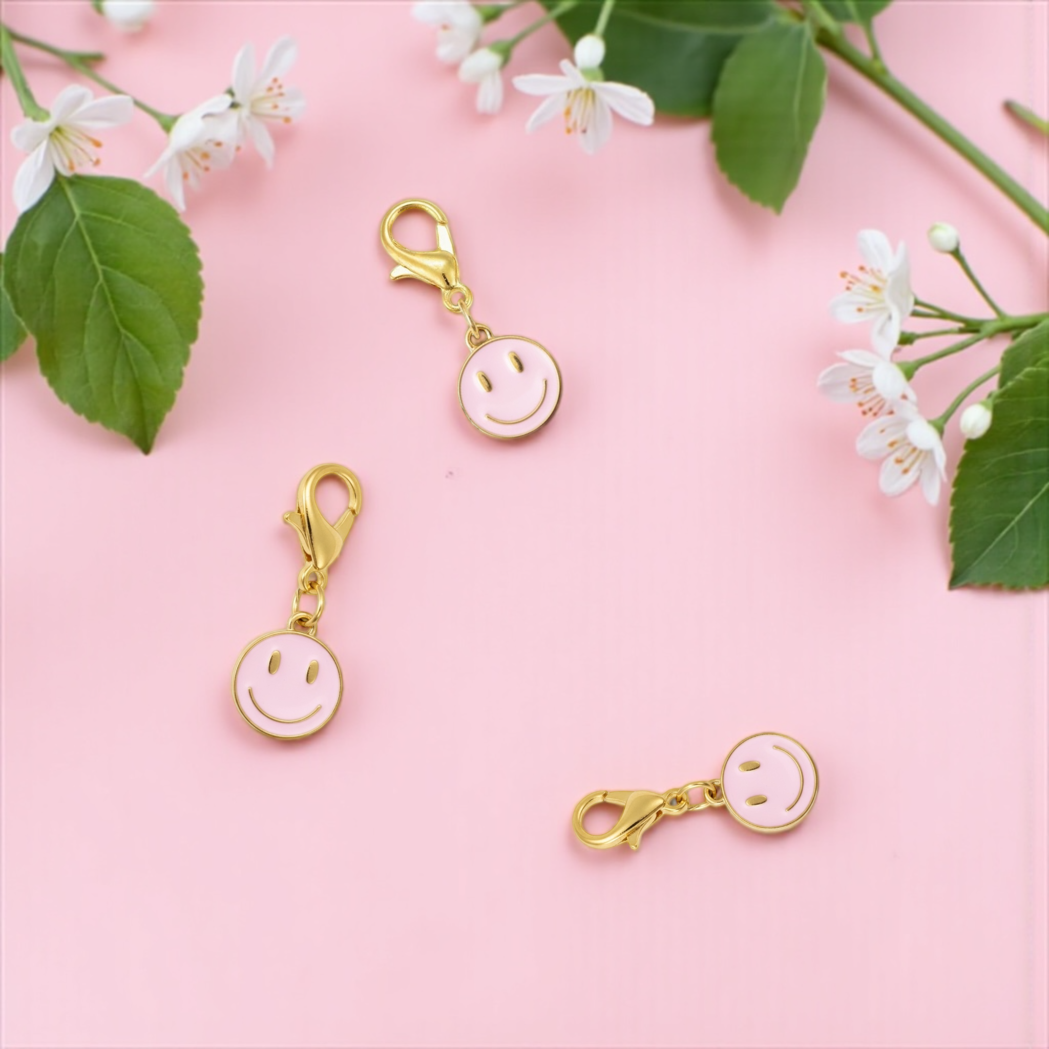 Smiley Face Zipper Charm for Joyful Style
