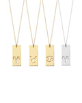 Zodiac Bar Necklace