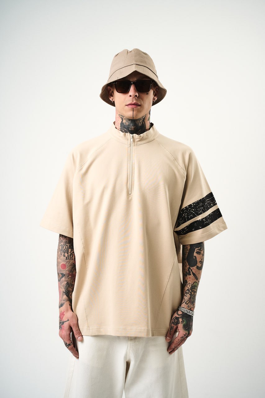Men's Oversize 'ZONE OFFENSE 84' Graphic T-Shirt - Streetwear Football Tee